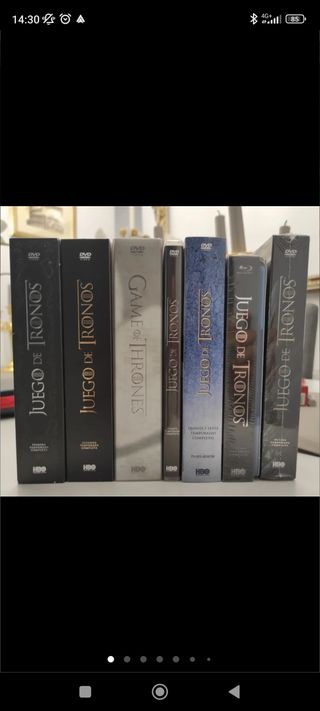 Colección Juego de Tronos Dvd