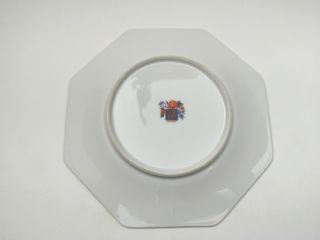 Plato porcelana japonés octogonal