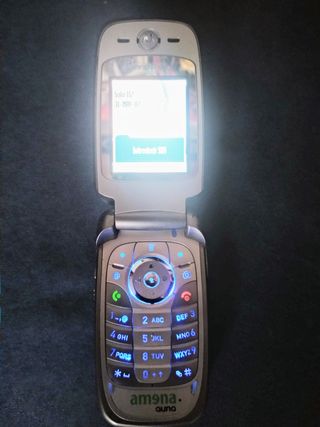 Movil Motorola V360 de tapa de Orange