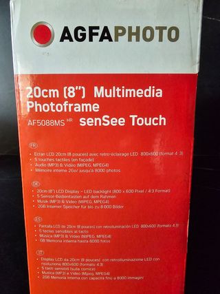 Marco Fotos Digital Agfa 8"
