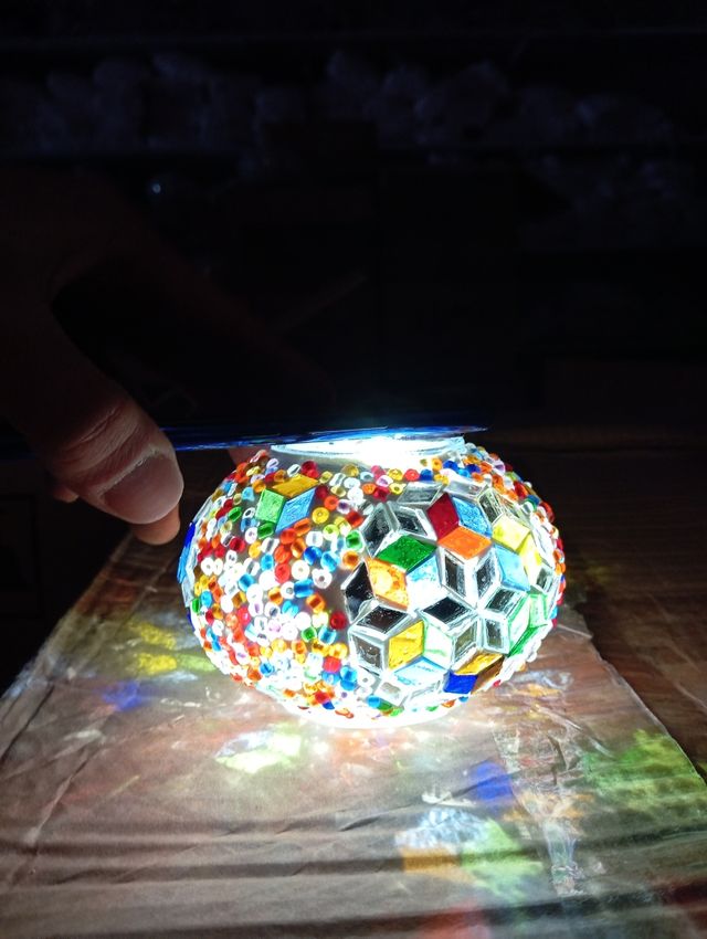 Candeeiro de mesa de café turco T1.10