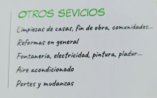 Manitas a domicilio (trabajos del hogar)