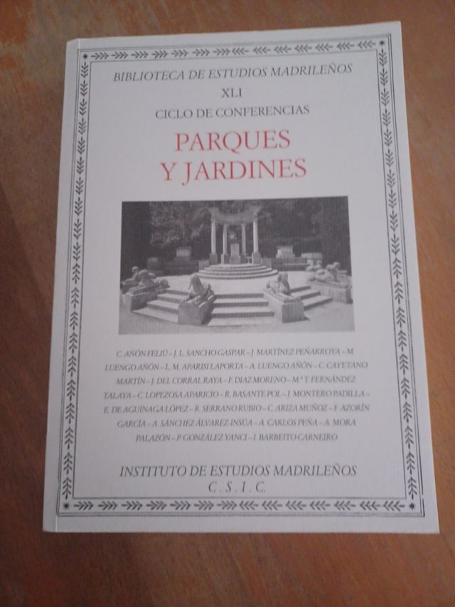Parques y jardines.