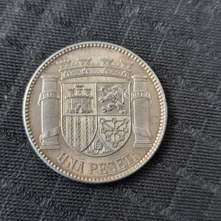Moneda 1 peseta 1933