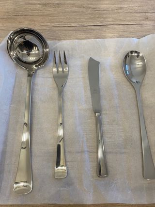 Servizio elegante 75 posate in acciaio inox Mepra