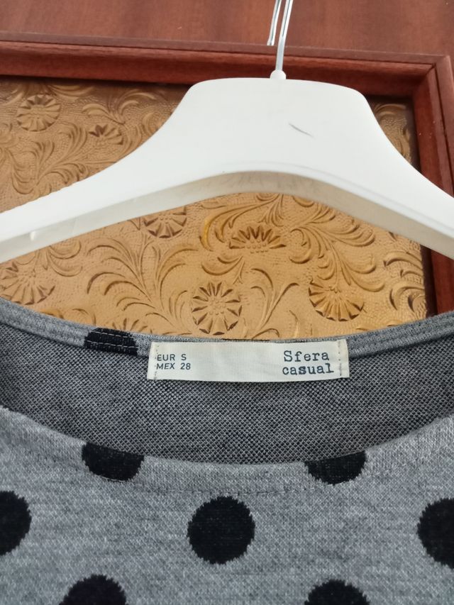 Vestido manga francesa