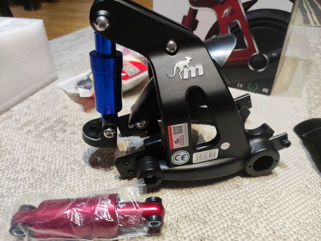 Amortiguador monorim trasero patín xiaomi MR1 V2.0