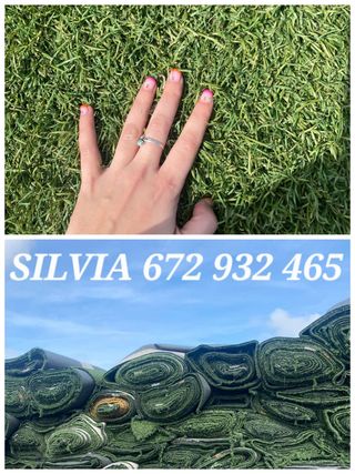 Césped artificial reciclado