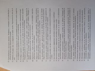 Temario Orientación Educativa Andalucía