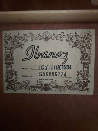 Guitarra electroacústica Ibáñez Talman