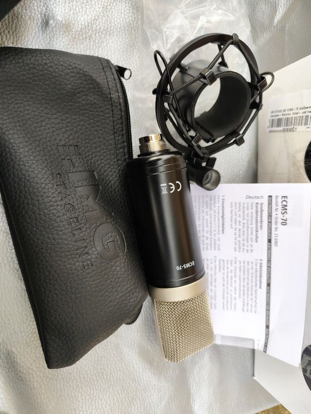 IMG STAGELINE ECMS-70 - Micrófono de condensador (