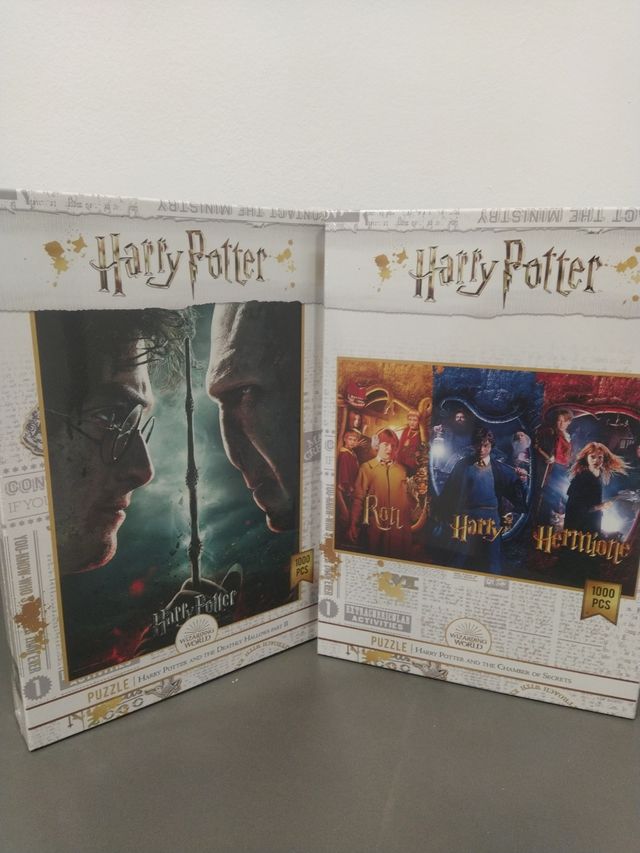 Lote 2 puzzles Harry Potter