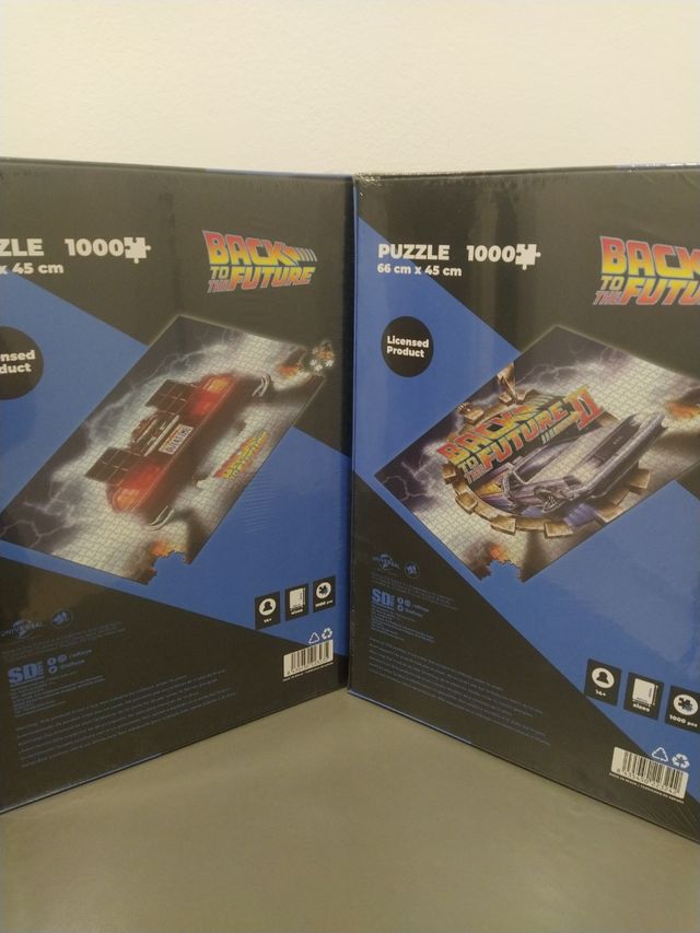 2 Puzles regreso al futuro 1000 piezas