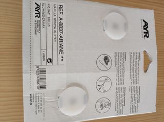 Manillas rosetas de aluminio