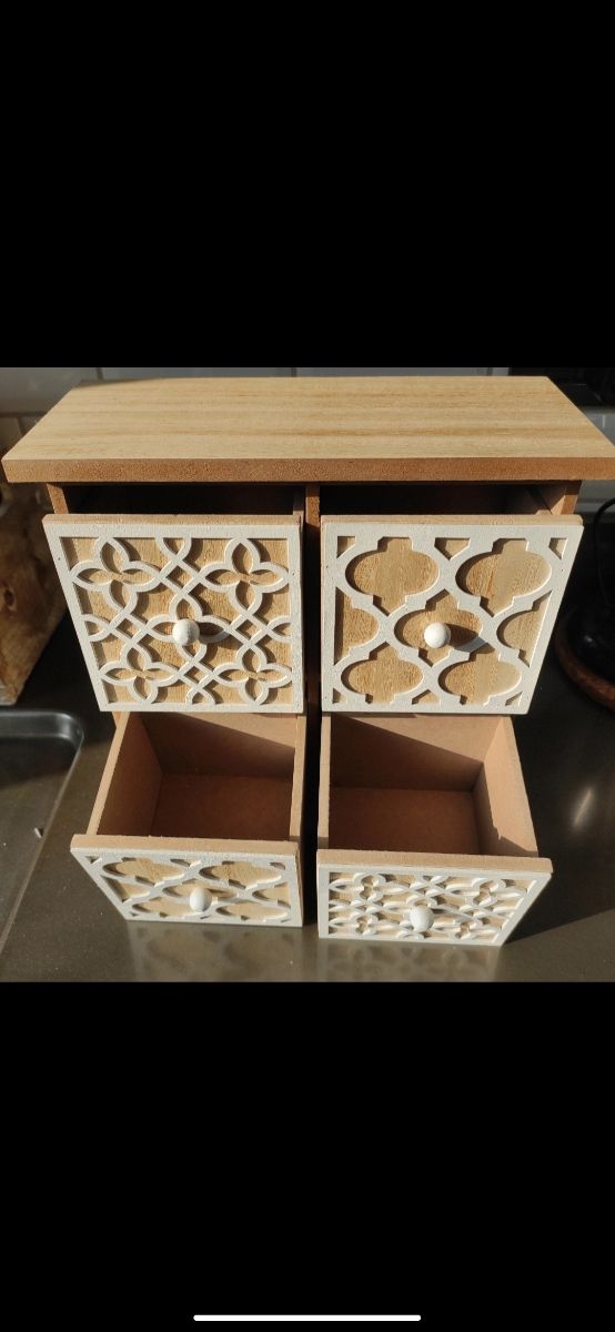 Scatola Mobiletto shabby chic