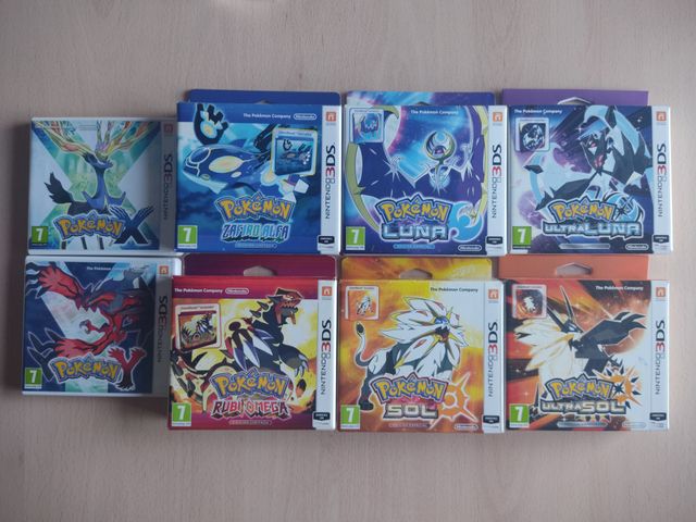 ✨ Coleccion Pokemon Nintendo 3DS Edicion Limitada
