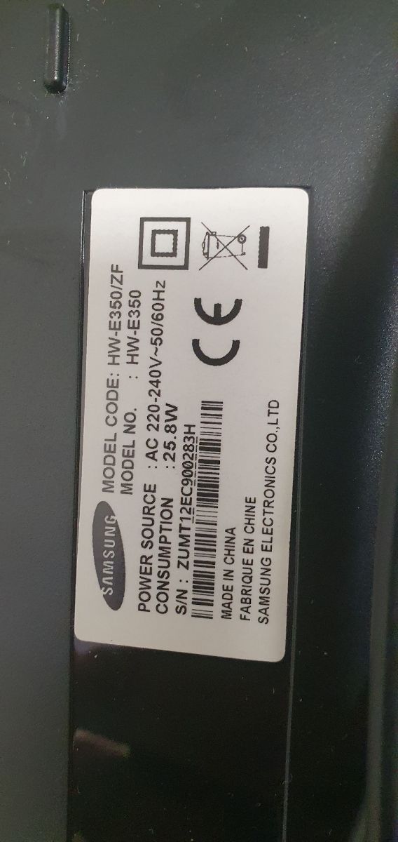 Barra de sonido SAMSUNG