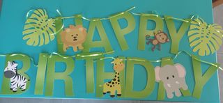 Kit festa tema jungla