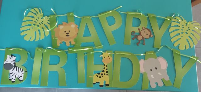 Kit festa tema jungla