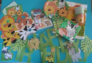 Kit festa tema jungla