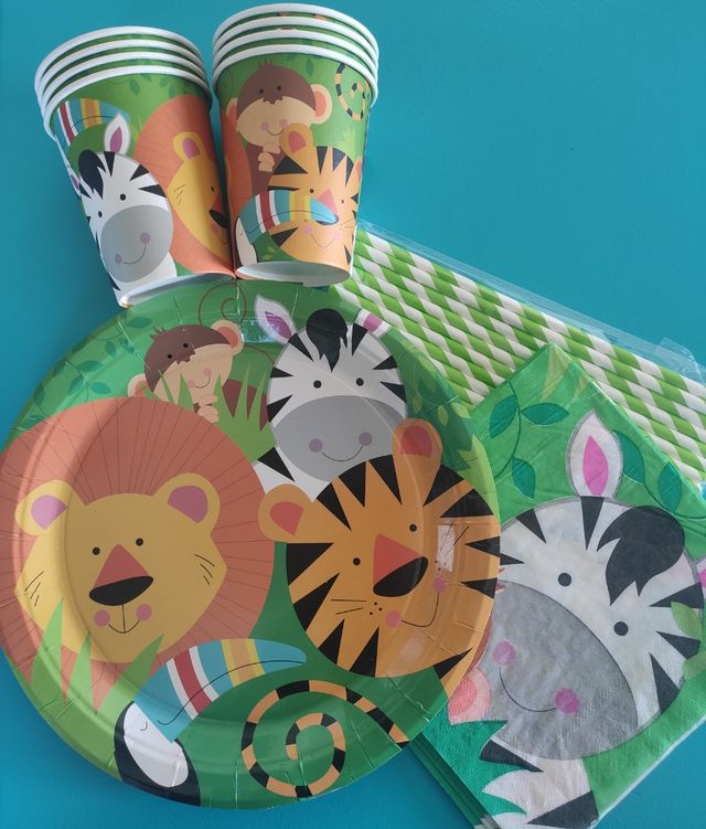 Kit festa tema jungla