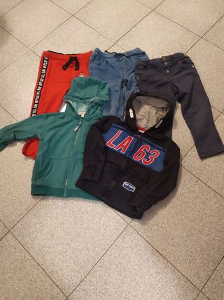 Set Tuta felpa garzata 3 anni