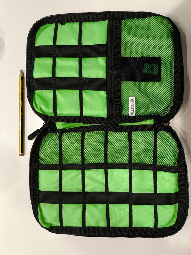 Bolsa de transporte cables y accesorios