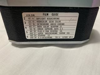 Camara fotos analogica