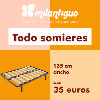 SOMIERES BARATOS TODAS MEDIDAS