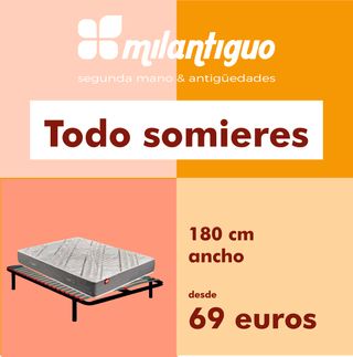 SOMIERES BARATOS TODAS MEDIDAS