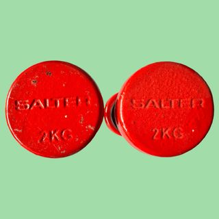 2 Mancuernas legacy SALTER de 2 kg
