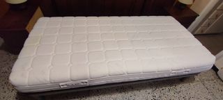 Cama individual electrica con colchón