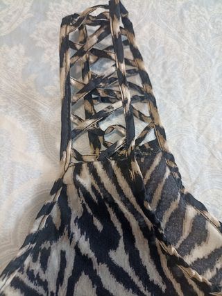 Camiseta estampada mujerh&m talla s-m