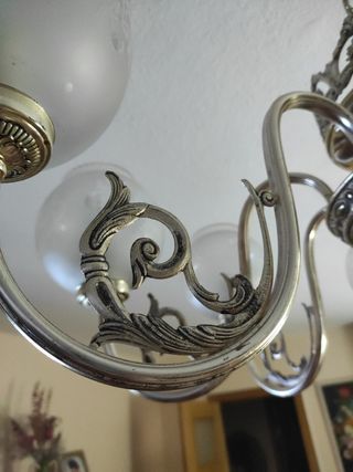 Lámpara salón antigua