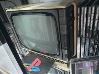 Tv philips de tubo en blanco y negro