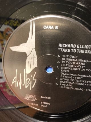 RICHARD ELLIOT “Take to the skies” Lp.Vinilo