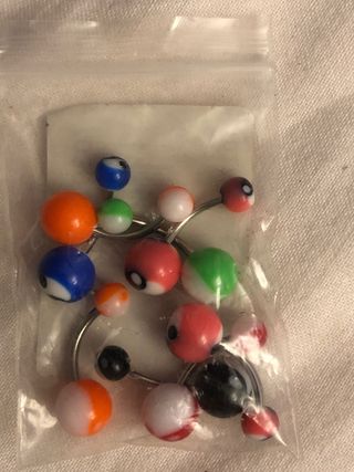 Piercings ombligo ying yang