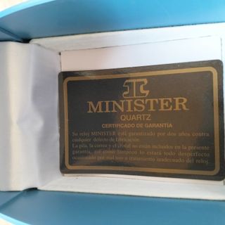 Reloj Minister Mujer Dorado - ¡NUEVO!