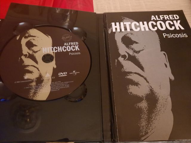 DVD LIBRO PSICOSIS DE HITCHCOCK