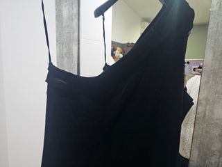 Traje largo noche terciopelo