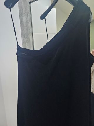 Traje largo noche terciopelo