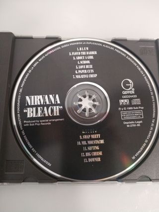 NIRVANA, "BLEACH", CD