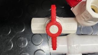 3 Valvulas Pvc de 1/2”