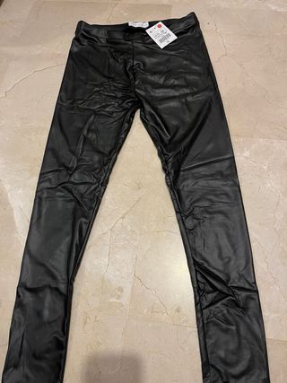 Pantalones de cuero niña nuevos