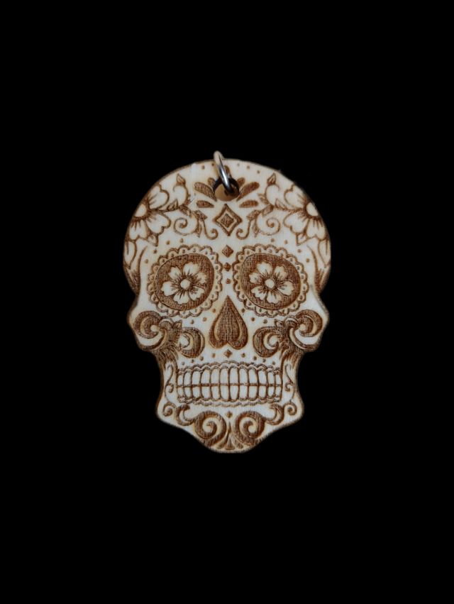 Orecchini da donna teschio Calavera