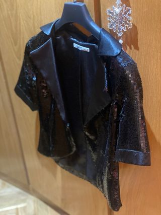 Chaqueta fiesta de lentejuelas