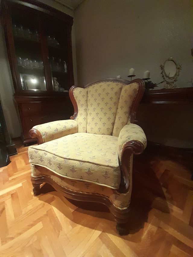 Sillon tresillo orejero