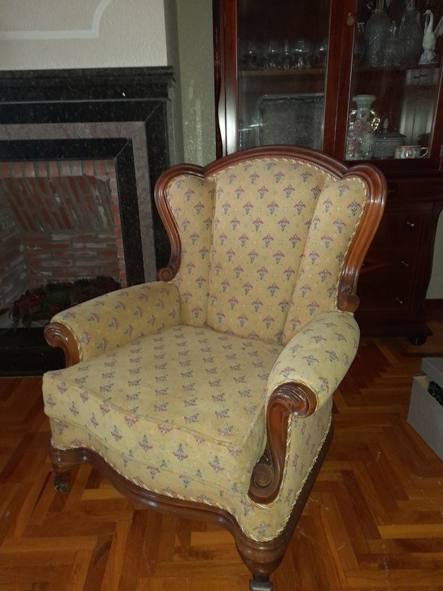 Sillon tresillo orejero
