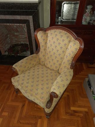 Sillon tresillo orejero