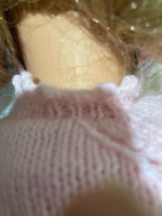 Muñeca Llorens con ojos durmientes